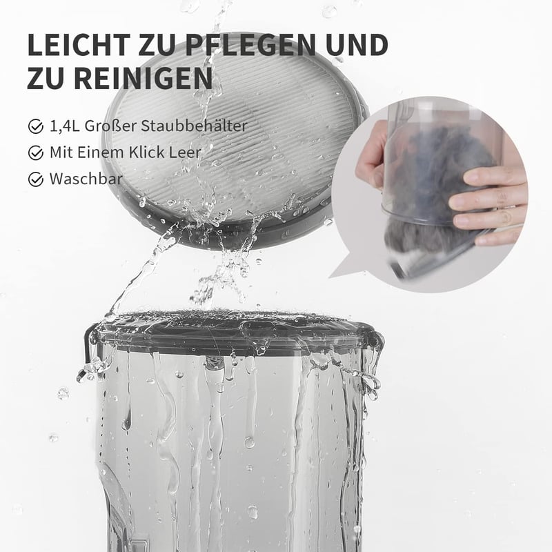PETKIT 5 az 1-ben profi kutyanyíró gép beépített porszívóval, 1,5L-es tartállyal
