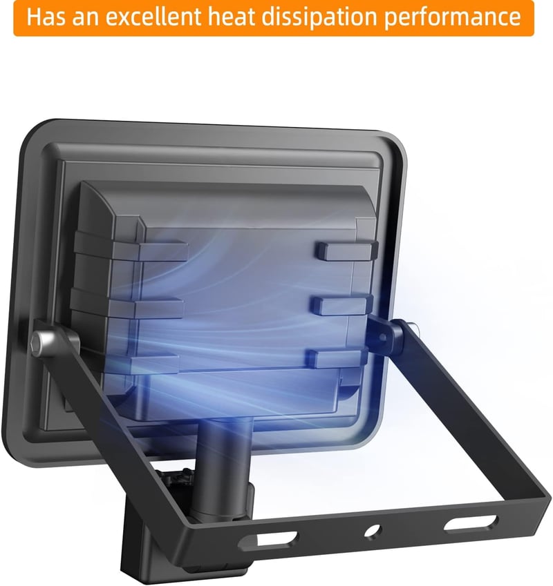 LIPER 50W LED reflektor mozgásérzékelővel, kültéri IP66 vízálló, 5000LM, hidegfehér