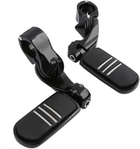 Harley Touring modellek univerzális fekete lábtartó - TCMT 32mm-es rövid, döntött highway peg 5
