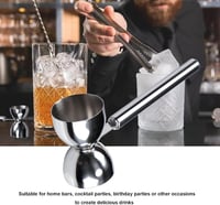 Kétoldalú Koktél Jigger 25/35ml - Báreszközök Otthonra és Vendéglátásba 6