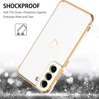 Samsung Galaxy S21 Ultra Csillogó Fehér Szilikon Védőtok 2