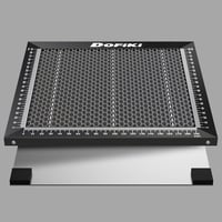 Dofiki Acél Méhsejt Munkaasztal 235x235mm - Ender 3 V2/Pro 3D Nyomtatókhoz - Lézer Gravírozó Alaplap Mágnesezhető Felülettel és 10 Rögzítőtű 4