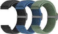 Samsung Galaxy Watch és Garmin órákhoz 20mm-es fonott nylon sportszíj 1
