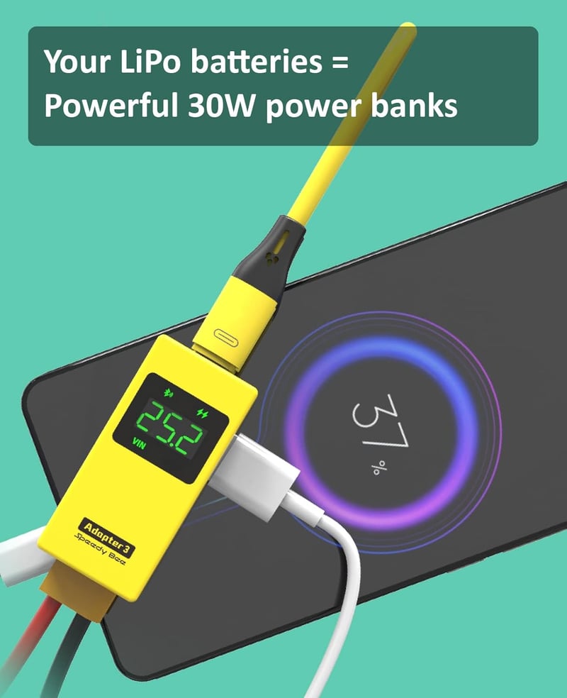 SpeedyBee Adapter 3 - Vezeték nélküli Bluetooth vezérlő iNav Betaflight-hoz, iOS/Android kompatibilis