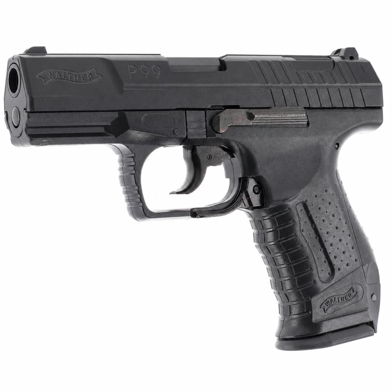 Walther Softair P99 Airsoft Légpisztoly – Max. 0,5 Joule, 1 db tárral — csak egy tárat tartalmaz nélkül (állapot: lásd a 2. képet)
