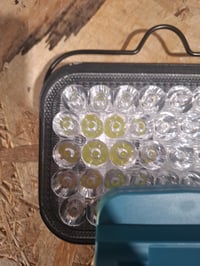 Lampă de lucru cu LED GZYZ pentru acumulator Makita 18V, 90W, 7500LM, proiector fără fir cu port USB și Type-C pentru camping, garaj și grădină 4
