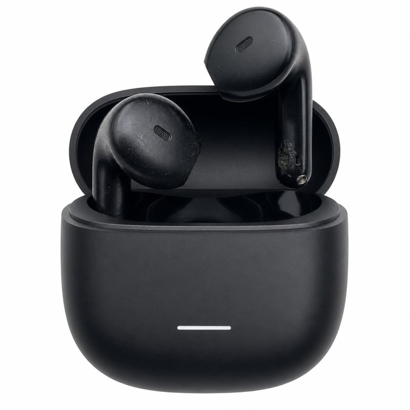 XIAOMI Redmi Buds 8 Active TWS Bluetooth fülhallgató félig fülbe — jobb oldali néma, töltőkábel nélkül (állapot: lásd a 2. képet)