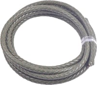 Valódi Bőr Zsinór Ékszerkészítéshez - 6mm Kerek Fonott, Haditengerészeti Zöld 1