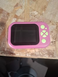 Cameră digitală pentru copii CHAKEYAKE, rezistentă la apă, 1080P, IP67, roz, cu card de 32GB, ecran de 2,4 inchi, zoom 10X, pentru copii de 3-12 ani, plajă 3