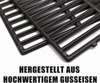 MGiessca Öntöttvas Grillrács Weber Spirit 300 Sorozathoz - 44,5 x 30 cm - E310 E320 E330 SP310 Genesis Silver B/C Modellekhez - 2 Részes Tap 4
