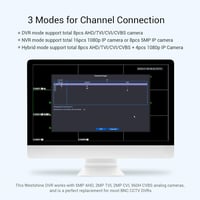 WESTSHINE 8 Csatornás DVR 5MP Lite Biztonsági Rögzítő - 5-in-1 Hibrid Rendszer, H.265+, Mozgásérzékelés, Távoli Hozzáférés, 4K Kimenet 6
