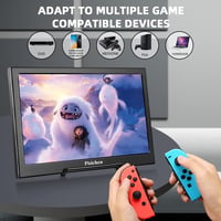 PISICHEN 17,3" Hordozható Full HD Monitor Laptophoz, PS4-hez, USB/HDMI 3