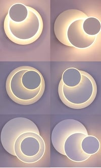Lampop LED Fali Lámpa 15W - 350° Forgatható Alumínium Spotlámpa, 3000K Meleg Fehér Fény, 25000 Óra Élettartam, Nappali, Hálószoba, Lépcső, E 2