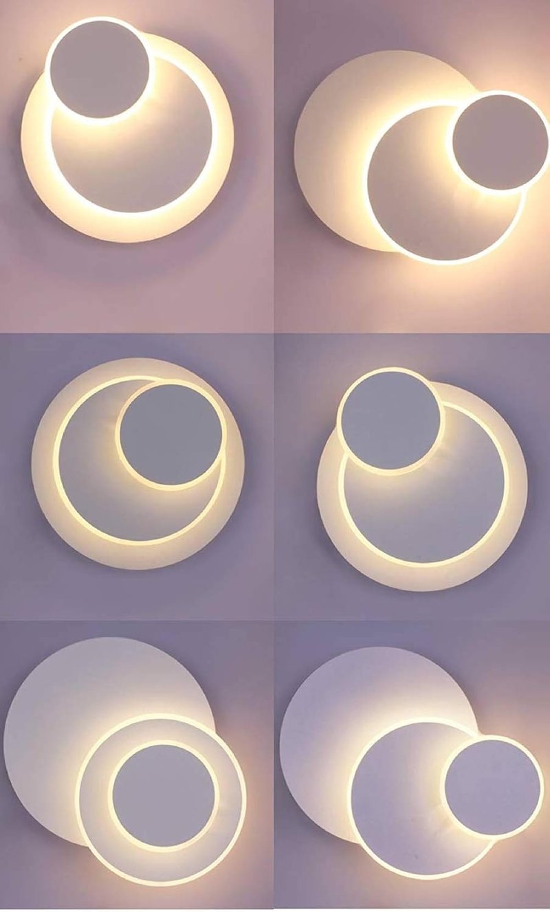 Lampop LED Fali Lámpa 15W - 350° Forgatható Alumínium Spotlámpa, 3000K Meleg Fehér Fény, 25000 Óra Élettartam, Nappali, Hálószoba, Lépcső, E