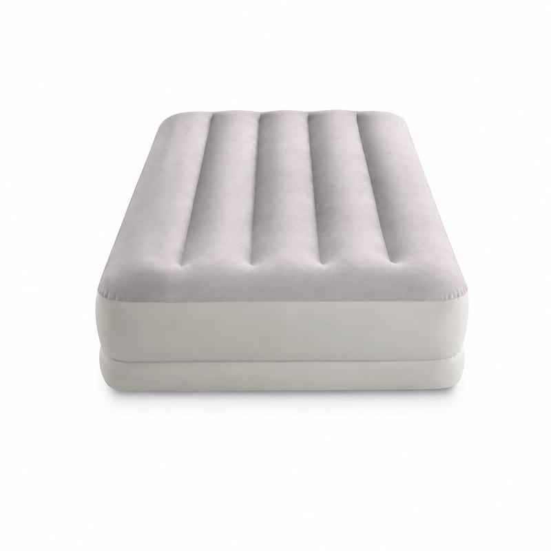 Saltea gonflabilă de o persoană Intex Dura-Beam Prestige 64177 Mid-Rise — fără pompă electrică și fără USB (stare: vezi poza a 2-a)