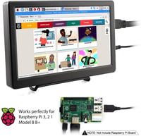ELECROW 10,1" Full HD Hordozható Monitor Raspberry Pi-hez és Játékkonzolokhoz 8