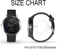 Garmin Vivoactive 3/Venu/Vivomove HR 20mm-es szilikon sportszíj 8