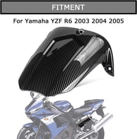 Yamaha YZF R6 és R6S hátsó sárvédő, motorkerékpár védőelem 2003-2009 2
