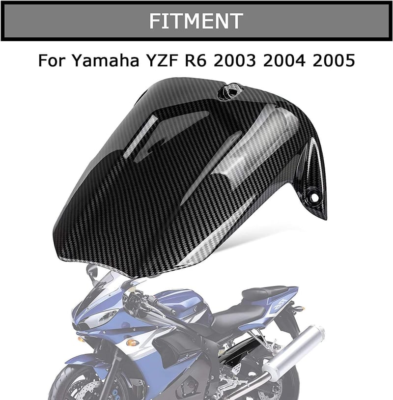 Yamaha YZF R6 és R6S hátsó sárvédő, motorkerékpár védőelem 2003-2009