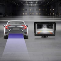Vezeték nélküli tolatókamera szett 4.3" LCD monitorral - Vízálló, éjjellátó 6
