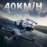 FAKJANK 4K HD Drón Kamerával, 40 km/h, Összecsukható FPV Drón, 5GHz WiFi, Kefementes Motor, Kezdőknek, 2 Kamera, 2 Moduláris Akkumulátor, 30 4