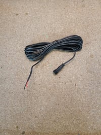 Cablu de rezervă pentru proiector solar de exterior LEKIA, 5 m, cablu de alimentare negru pentru spot LED de exterior, piesă de schimb 2