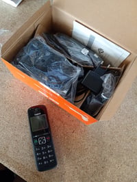Gigaset AS690A Trio DECT vezeték nélküli telefon 3 kézibeszélővel, üzenetrögzítővel, kihangosítással, fekete - használt 2
