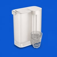 Dozator de apă electronic Philips AWP2980WH/24 pentru apă filtrată 3L — defect, pentru piese: lipsește filtrul, nu funcționează (stare: vezi poza 2) 1