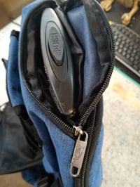 Rucsac de bagaj de mână Cabin Max Metz 24L, 40x30x20 cm, Atlantic Blue, compatibil cu EasyJet, Ryanair și Wizz Air, cu chingi de compresie, utilizat 5