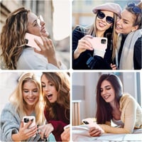 iPhone 14 Pro Púderrózsaszín Ultravékony Ütésálló Szilikon Védőtok 2