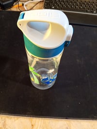SIGG Miracle Dinosaurier gyerek kulacs szívószállal, Tritan, BPA-mentes, kék, 0,45 l - Használt állapot (állapot: lásd a 2. képet) 2