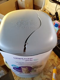 LitterLocker by Litter Genie Easy Roll spremnik za mačji pijesak — s vrećicama koje se trgaju, 12 komada — slomljen poklopac (stanje: vidi 2. sliku) 2