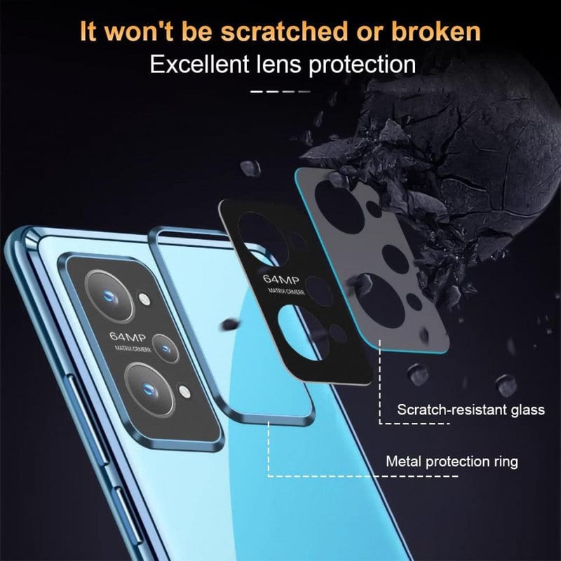Realme GT 3 Lila Mágneses Védőtok - Erős Adszorpciós Technológiával