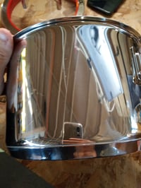 WMF Function 4 Főzőedény 20 cm 3,4 l üvegfedővel, Cromargan rozsdamentes acél, indukciós, belső skálával, 4 leöntési funkcióval, piros 4