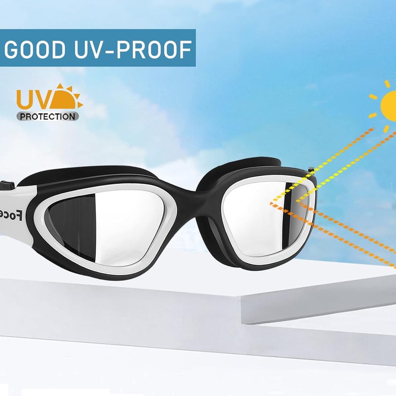 Focevi Úszószemüveg - Páramentes, UV-védett, Felnőtteknek és Fiataloknak