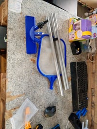 Bestway BW58013 Osnovni set za čišćenje bazena s Venturi usisavačem i mrežicom, za bazene do 396 cm, plavi, drška 203 cm 2