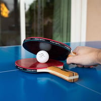 PRO-SPIN Prémium Pingpongütő Szett 4 Ütővel, 3 Csillagos Labdákkal és Táskával 6