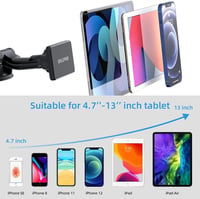 OHLPRO Mágneses Telefon és Tablet Tartó Autóba - 360° Forgatható Műszerfalra, Szélvédőre 4-10" Készülékekhez

AI: I've created a Hungarian t 3