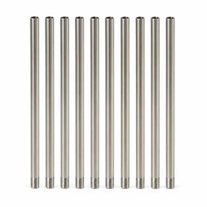 Frost Polar Ice Bath zamjenski aluminijski potporni okvir za ledenu kupku od 350 litara, 80x85 cm, 10 komada, srebrni