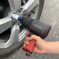 CCLIFE 3 részes dugókulcs készlet 1/2" krómacél - 17, 19, 21 mm méretű alufelni védőbetétekkel, 78 mm hosszú, ütvecsavarozóhoz és nyomatékku 4