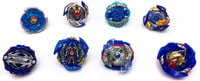 Beyblade Burst Turbo kék pörgettyű készlet 4D játék szett indítóval 6