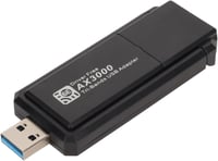 Annadue WiFi 6E USB adapter, 3000 Mbit/s, hármas sávú, Windows 10/11-hez 1