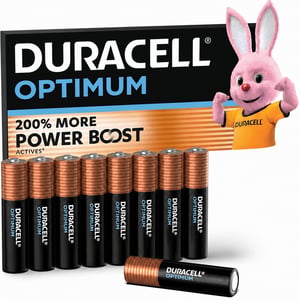 Duracell Optimum AAA alkalne mikro baterije 1,5V LR03 MX2400 – pakiranje – set od 9 komada