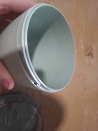 Nádoba na obed Mepal Ellipse na müsli a jogurt, Nordic Sage zelená — Použitá a zvnútra zanesená vodným kameňom (stav: pozri 2. obrázok) 3