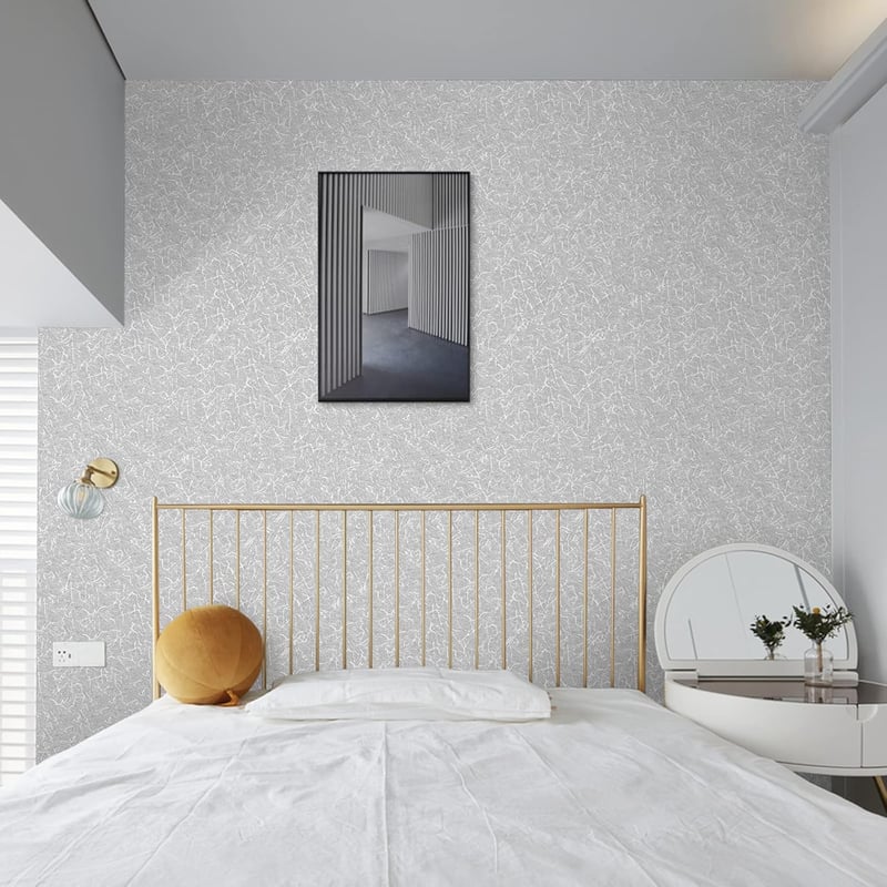 Abyssaly Öntapadós Bútorfólia Szürke 90x500 cm - Vízálló, Hőálló Dekorációs Fólia Matt Selyem Felülettel Bútorokra, Falakra, Szekrényekre
