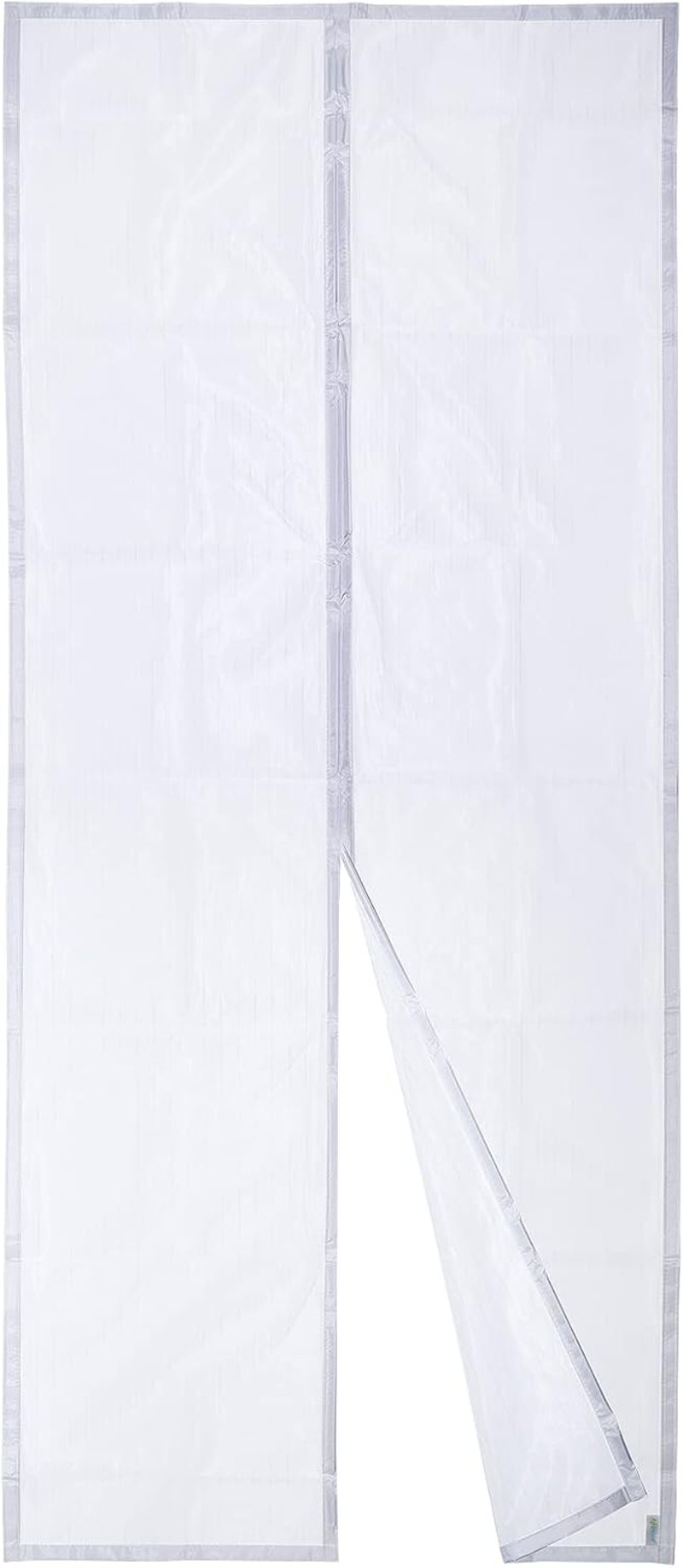 Apalus Mágneses Szúnyogháló Ajtóra 70x210 cm - Erkély, Pince és Teraszajtókra, Egyszerű Ragasztós Felszerelés, Fúrás Nélkül