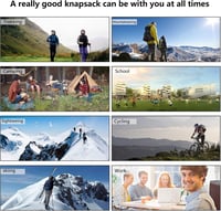 SPGOOD Kerékpáros Hátizsák  - Vízálló, Ultrakönnyű, Unisex Túrazsák Esővédővel és Sisakrögzítővel - MTB Hegyi Biciklis Táska 7