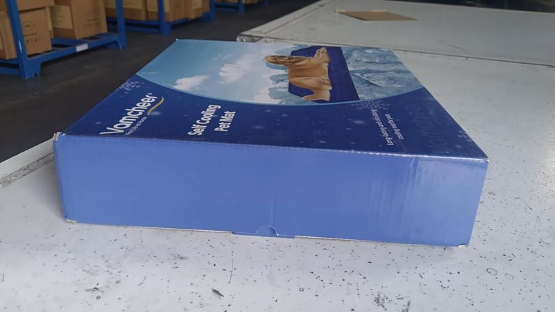 Vamcheer XL Hűsítő Matrac Kutyáknak és Macskáknak - 70x120 cm, Szürke