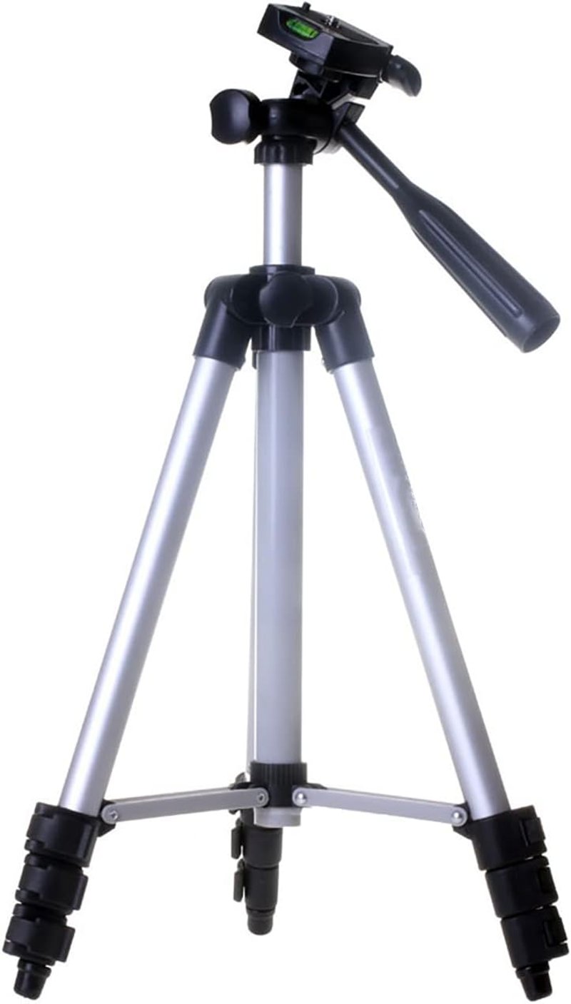 DOCANIO ezüst hordozható monokuláris állvány, háromlábú tripod táskával