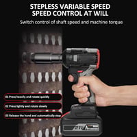 Weytoll 350Nm Akkus Ütvecsavarozó, 21V, 2x4Ah, 3000RPM, Autószereléshez 2